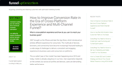 Desktop Screenshot of funneloptimization.com